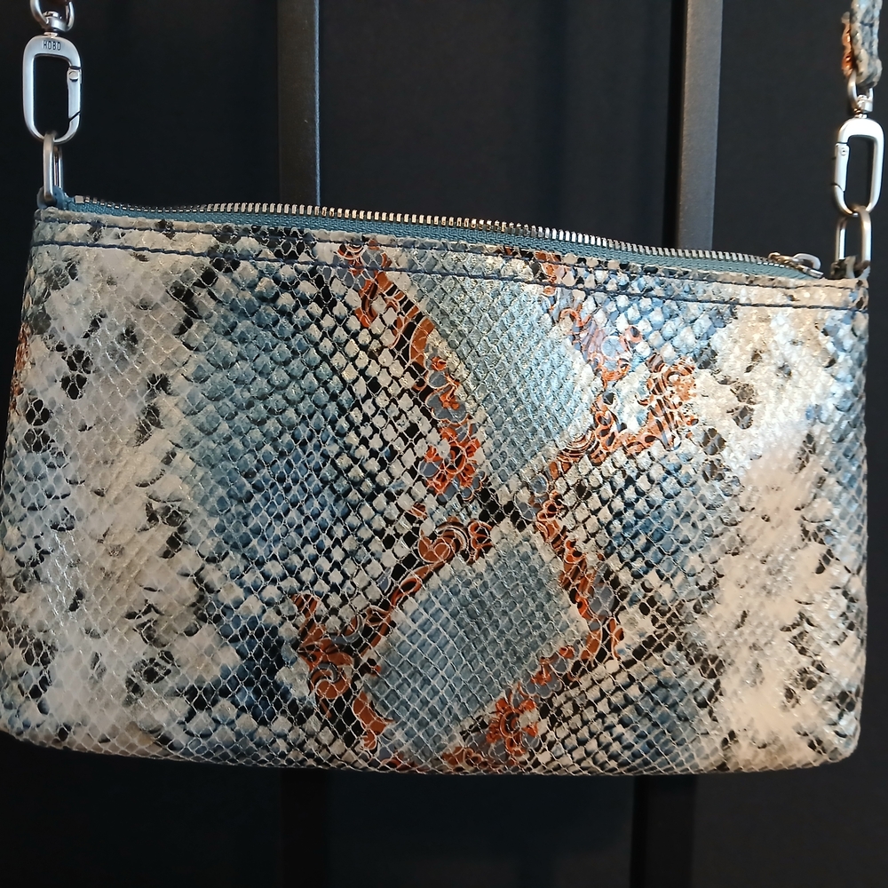 HOBO Snake Print Darcy Clutch